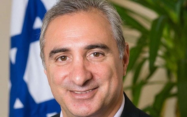 Ông Eitan Na'eh làm nhà ngoại giao hàng đầu của Israel tại UAE. Nguồn: timesofisrael.