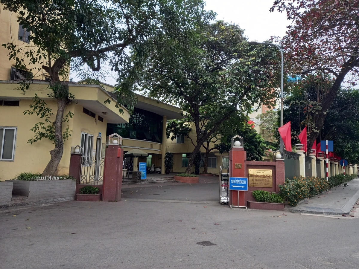 Trụ sở UBND quận Cầu Giấy.