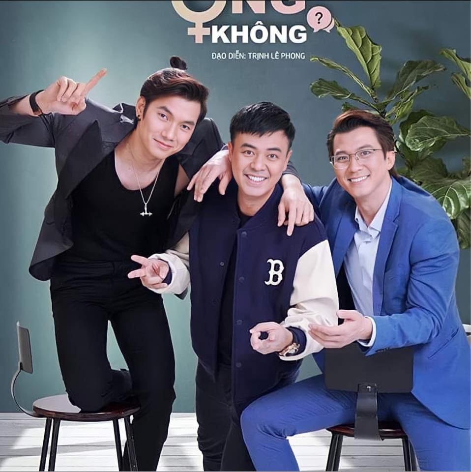 Bộ 3 nhân vật chính trong "Anh có phải đàn ông không?".