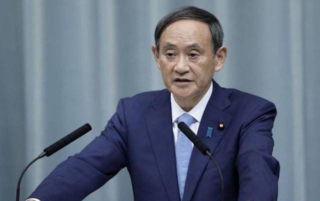 Thủ tướng Nhật Bản Yoshihide Suga Ảnh: Getty.  