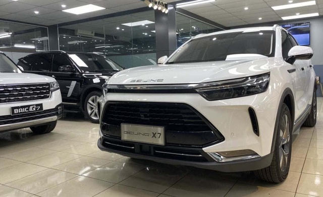 Beijing X7 có doanh số liên tục giảm tại quê nhà.  
