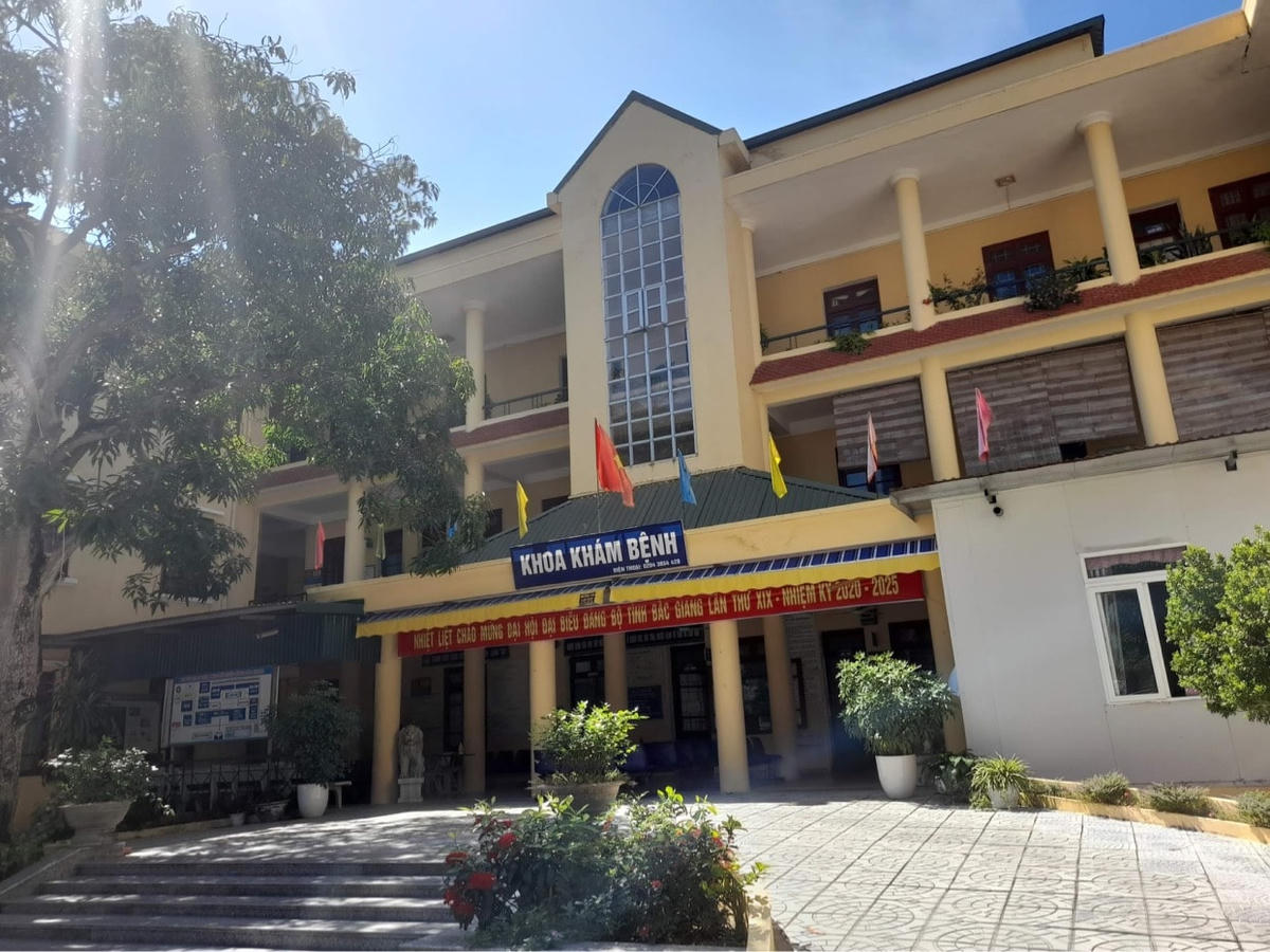 Trụ sở Bệnh viện PHCN tỉnh Bắc Giang.