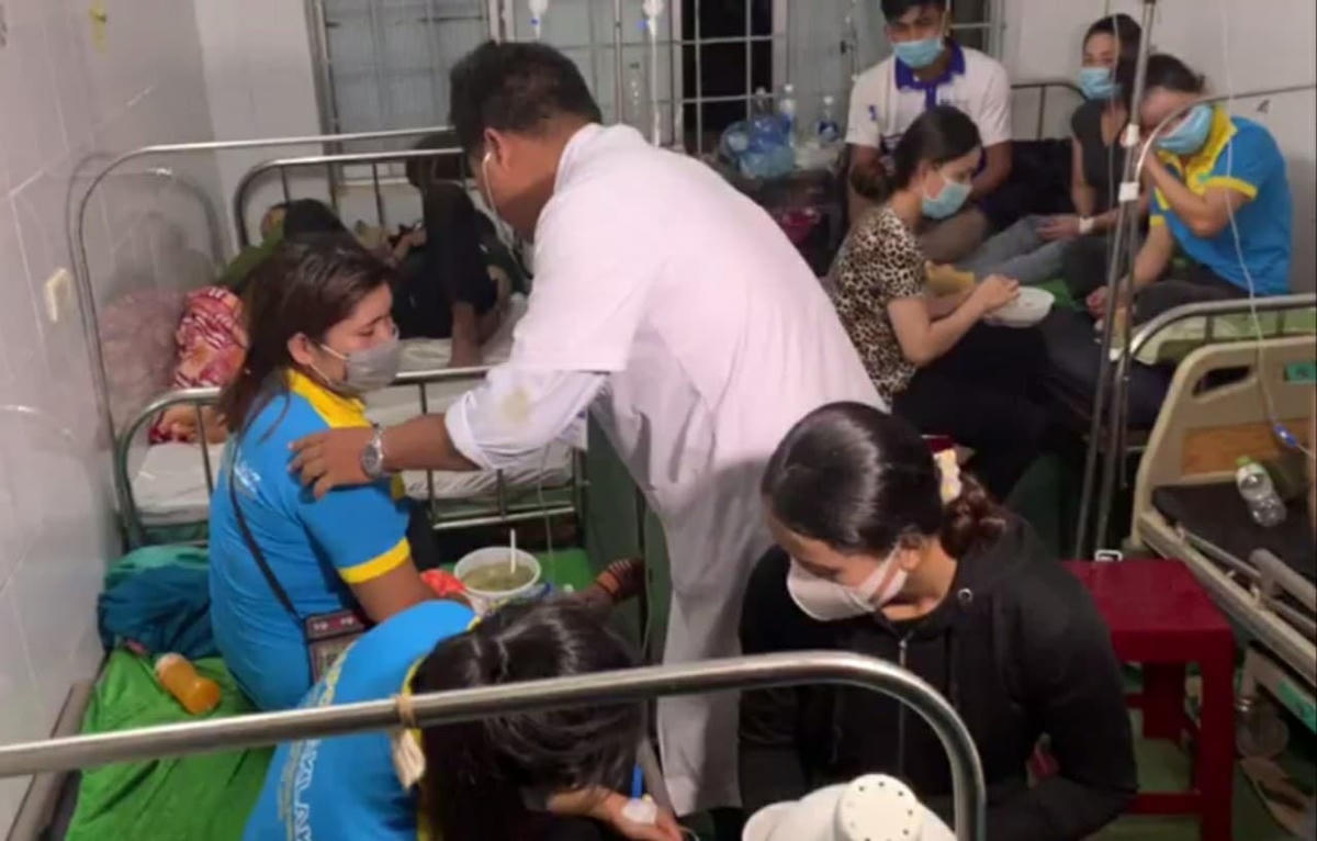 Các công nhân ngộ độc thực phẩm sức khỏe nay đã ổn định và được xuất viện.