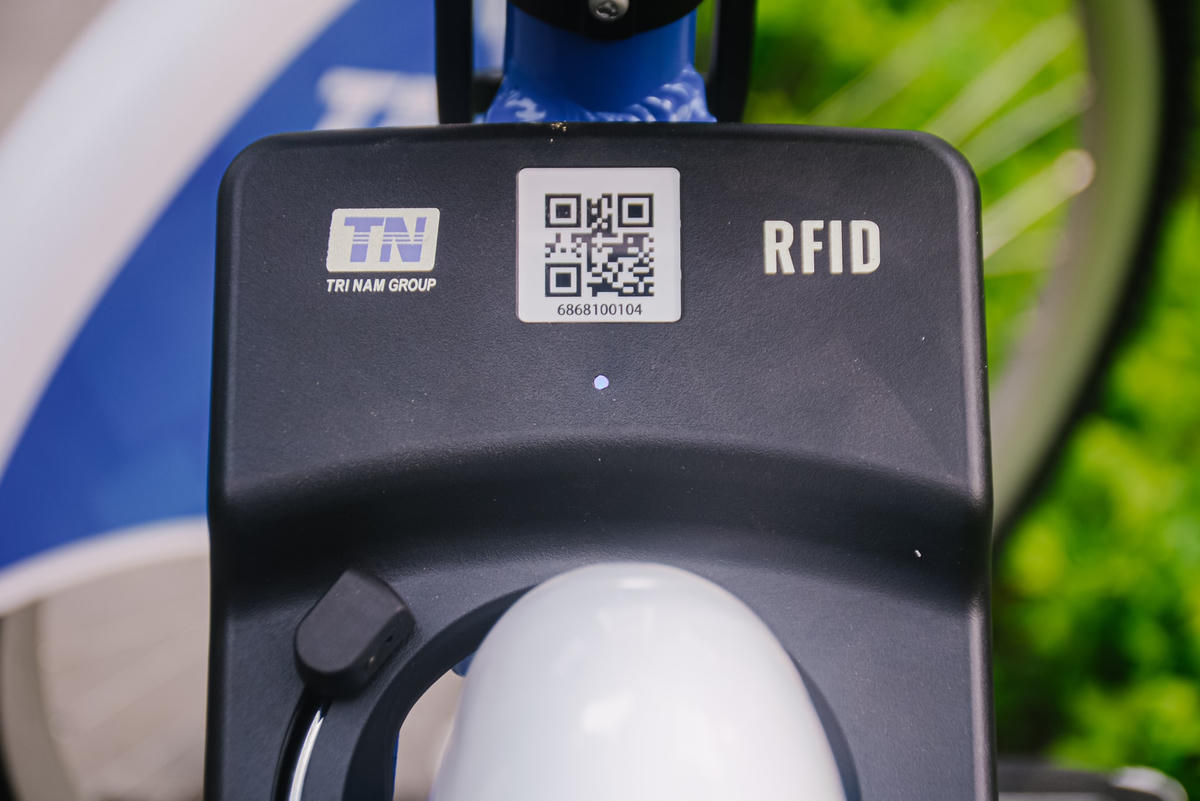 Người dân muốn thuê xe chỉ cần tải app quét mã QR Code cùng với số tiền tối thiểu là 10.000 đồng đã có thể sử dụng dịch vụ.