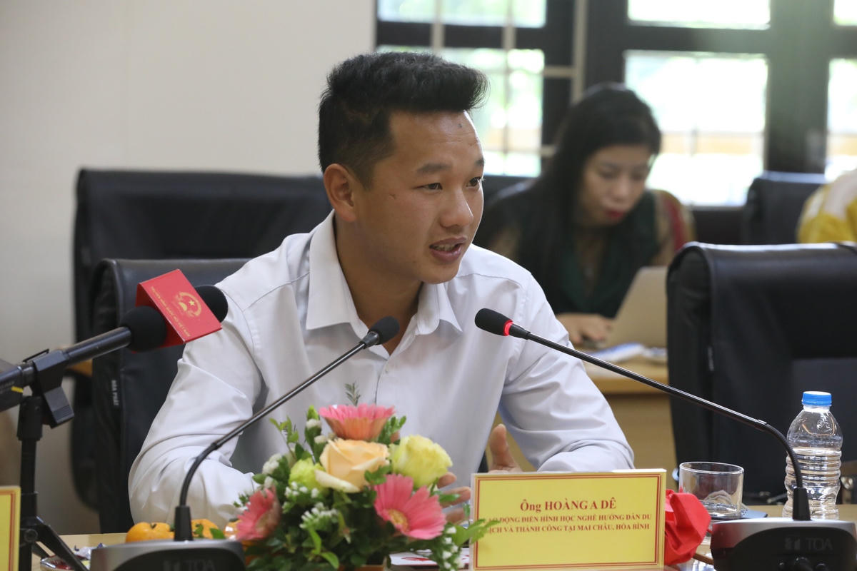 Người lao động tại khu vực nông thôn tham gia Tọa đàm.