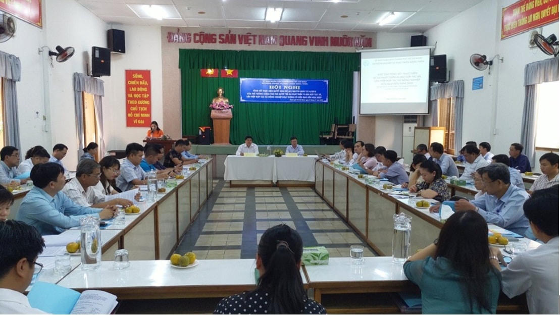 Hội nghị Tổng kết thực hiện Quyết định số 461/QĐ-TTg của Thủ tướng Chính phủ về phát triển hợp tác xã do Sở Nông nghiệp và Phát triển nông thôn TP.HCM tổ chức vào ngày 24 tháng 11 năm 2020.