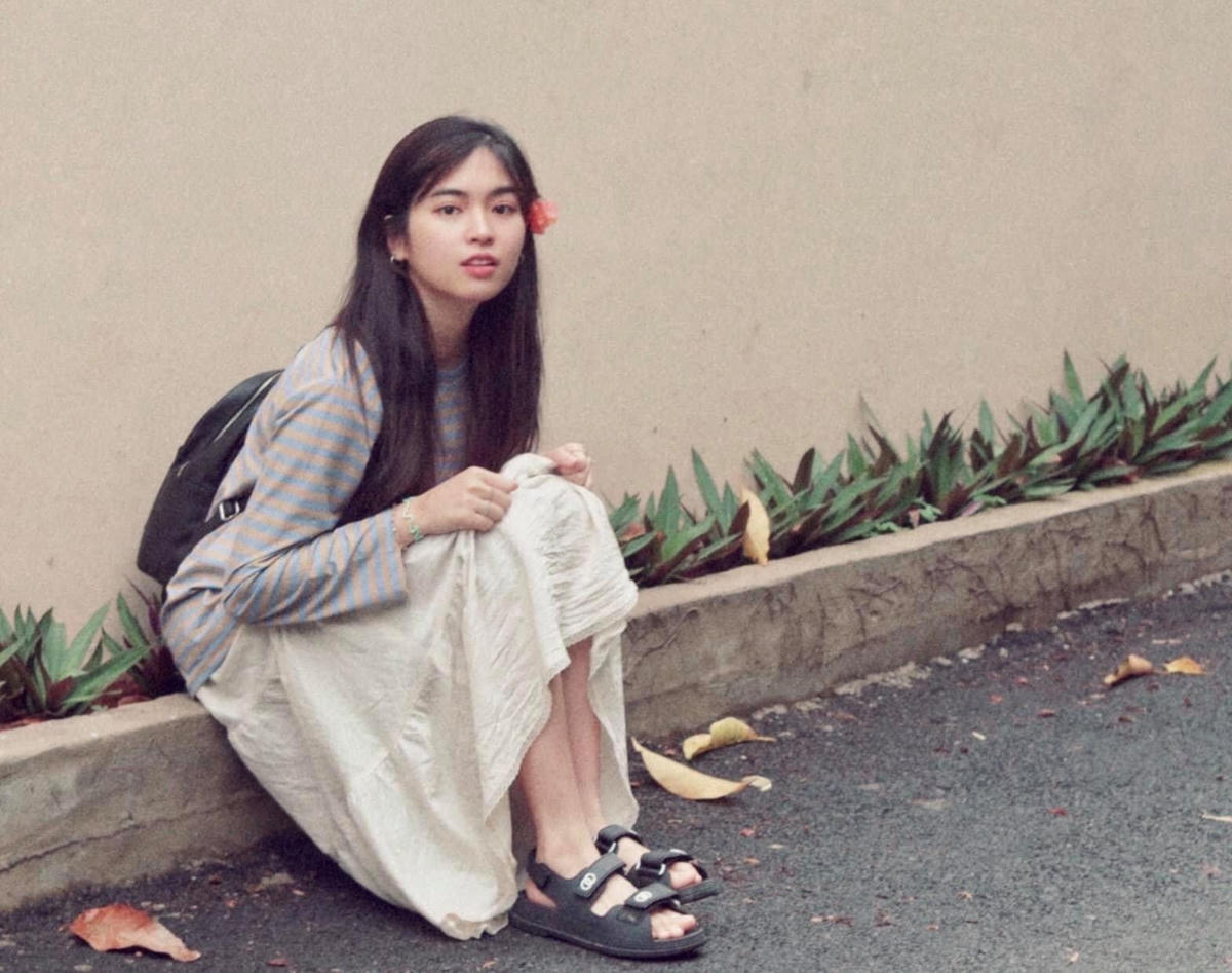 Nữ diễn viên phim "Mắt Biếc" từng đưa ra quan niệm về tình yêu. Ảnh: FBNV.