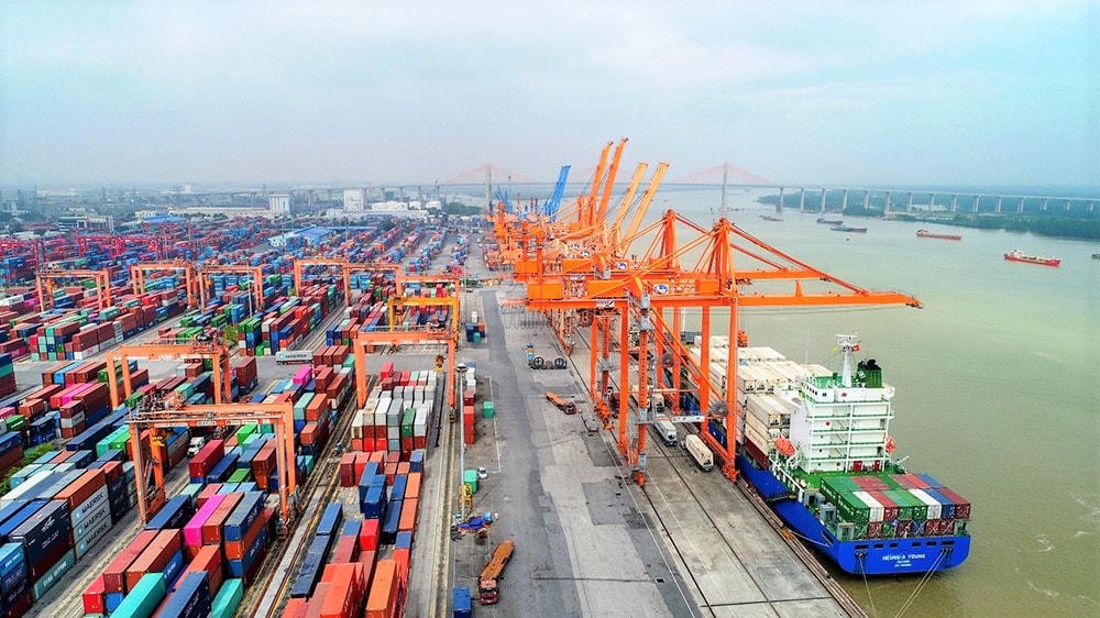 Hai tháng đầu năm, hàng hoá qua Cảng Hải Phòng tăng 6,64% so với cùng kỳ.