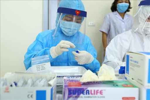 Xét nghiệm Covid-19. Ảnh minh họa.