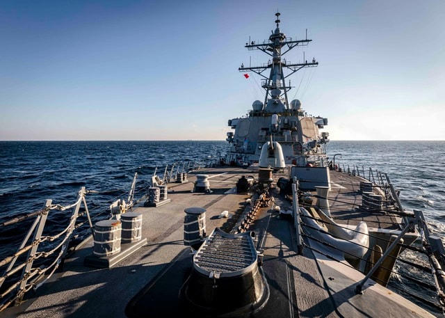 Tàu khu trục lớp Arleigh Burke USS John S. McCain của Hải quân Mỹ. Ảnh: USNI.  