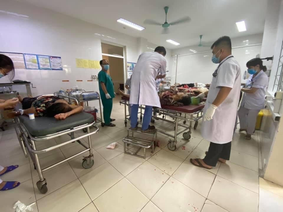 Nạn nhân Bùi Thị Huỳnh (40 tuổi) không qua khỏi.