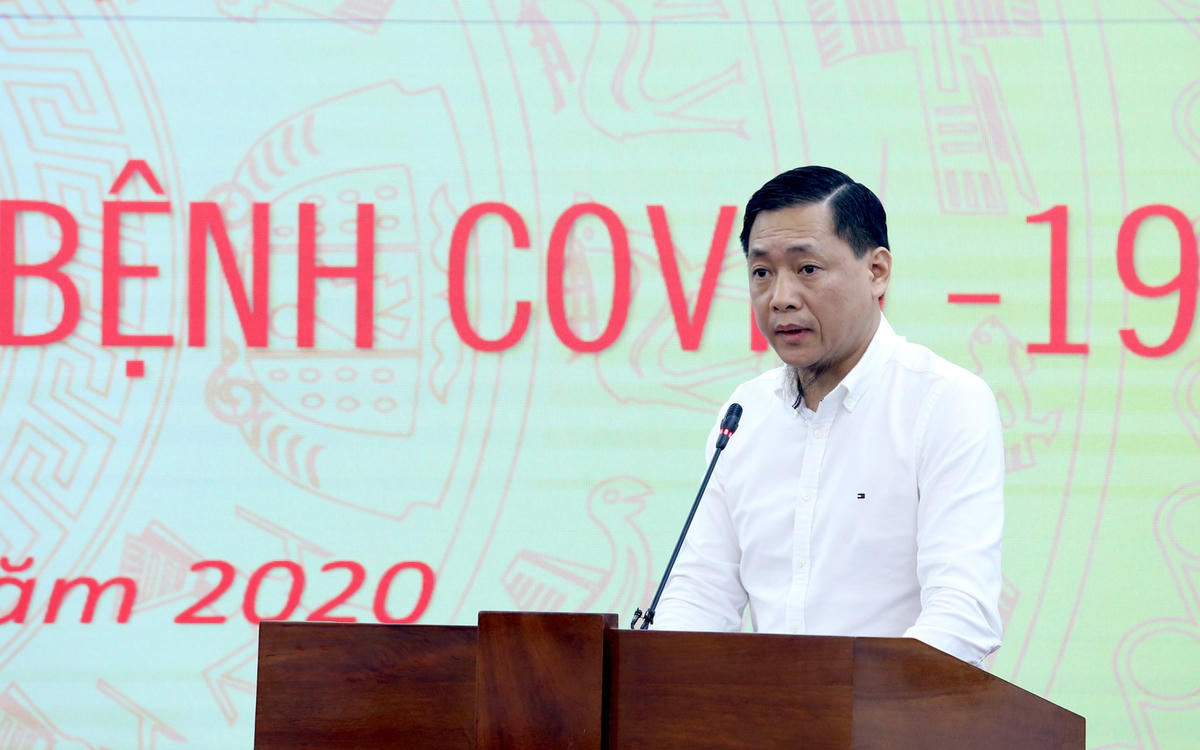 Ông Nguyễn Cao Trí, Chủ tịch Hội đồng Trường - Trường Đại học Văn Lang phát biểu. Ảnh: Quang Vinh.