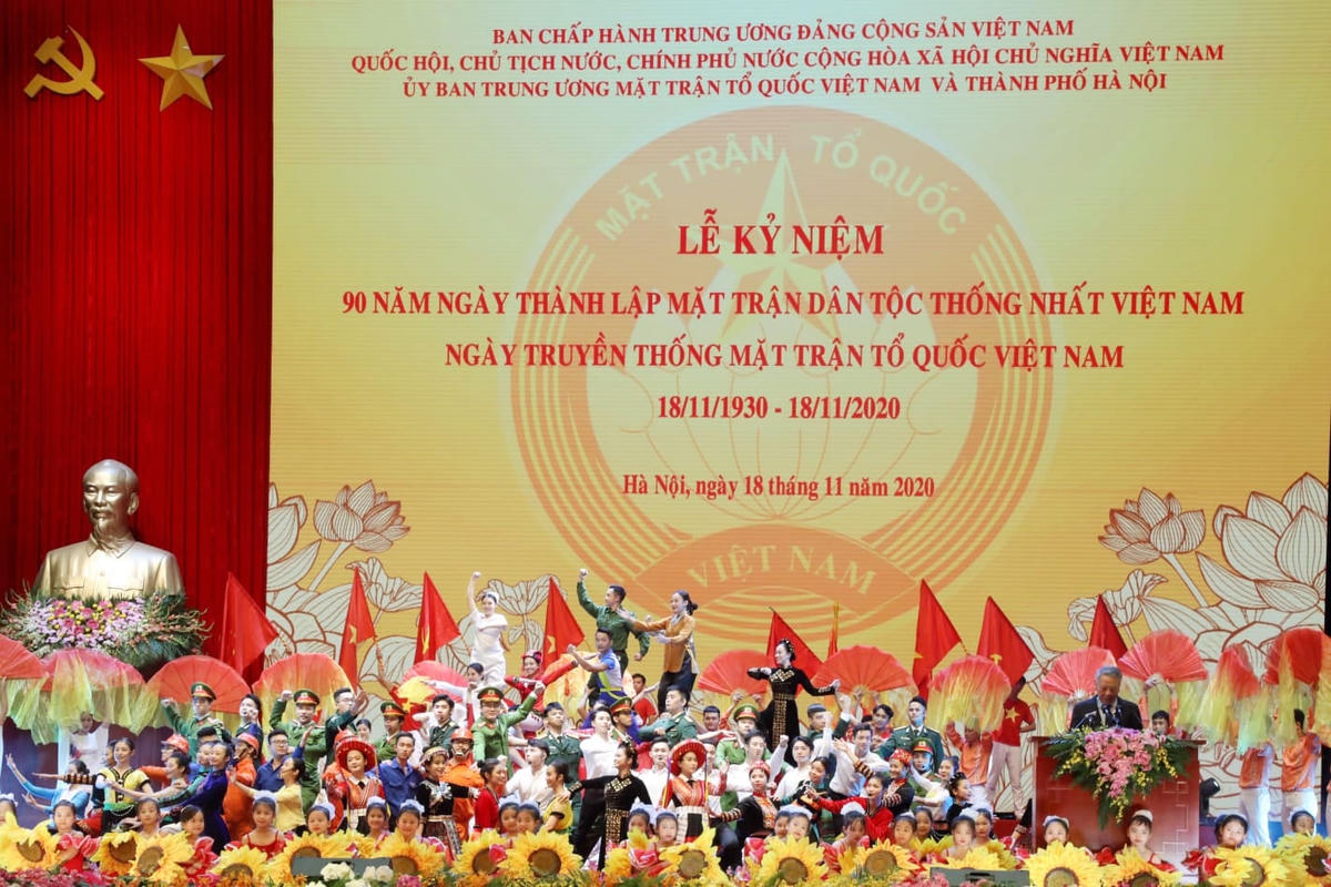 [ẢNH] Lễ kỷ niệm Ngày truyền thống Mặt trận Tổ quốc Việt Nam
