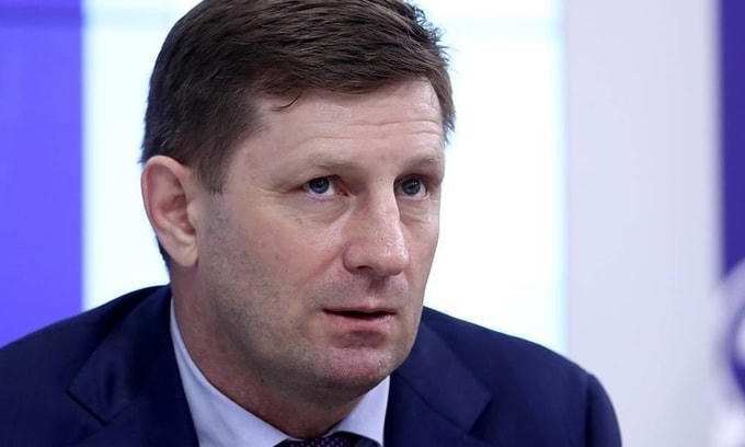 Thống đốc vùng Khabarovsk, Sergei Furgal. Ảnh: TASS.