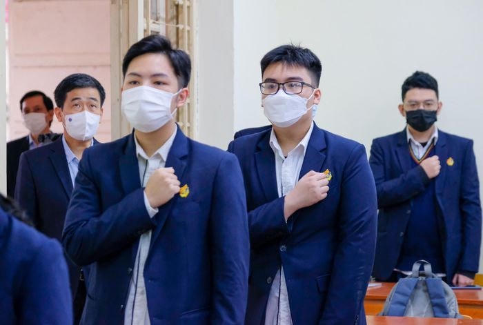 Học sinh đi học trở lại. (Ảnh minh họa: Đ.H).