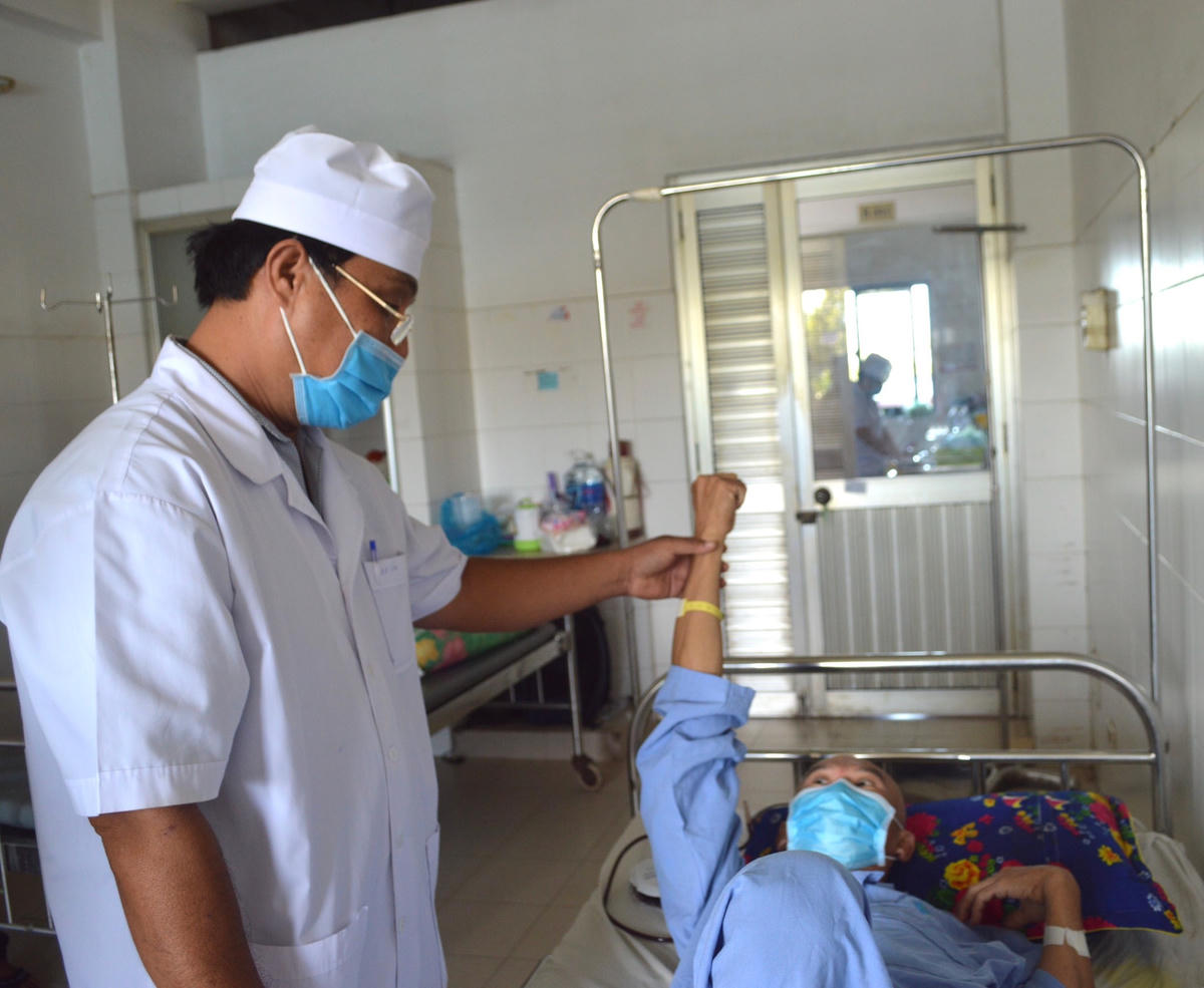 Ông Hoàng hiện đã ổn định sức khoẻ dần bình phục.