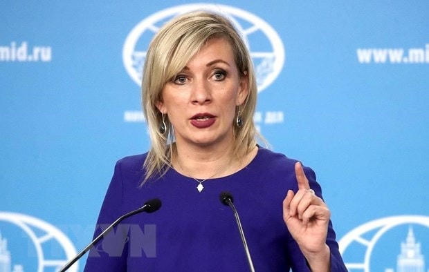 Người phát ngôn Bộ Ngoại giao Nga Maria Zakharova. (Ảnh: AFP/TTXVN).  
