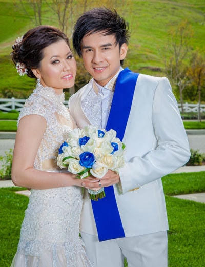 Đan Trường kết hôn với vợ thương gia. 