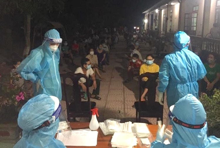 Như vậy, từ ngày 14/6 đến 21/6, tỉnh Nghệ An đã ghi nhận 31 ca nhiễm Covid-19. (Ảnh: Điền Bắc).