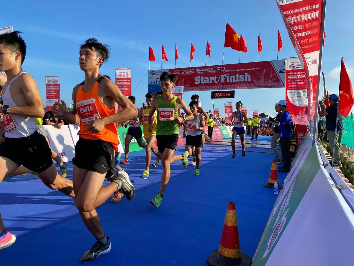 Trầm Hương Khánh Hòa đồng hành cùng cuộc thi chạy Marathon trên Đảo Lý Sơn.