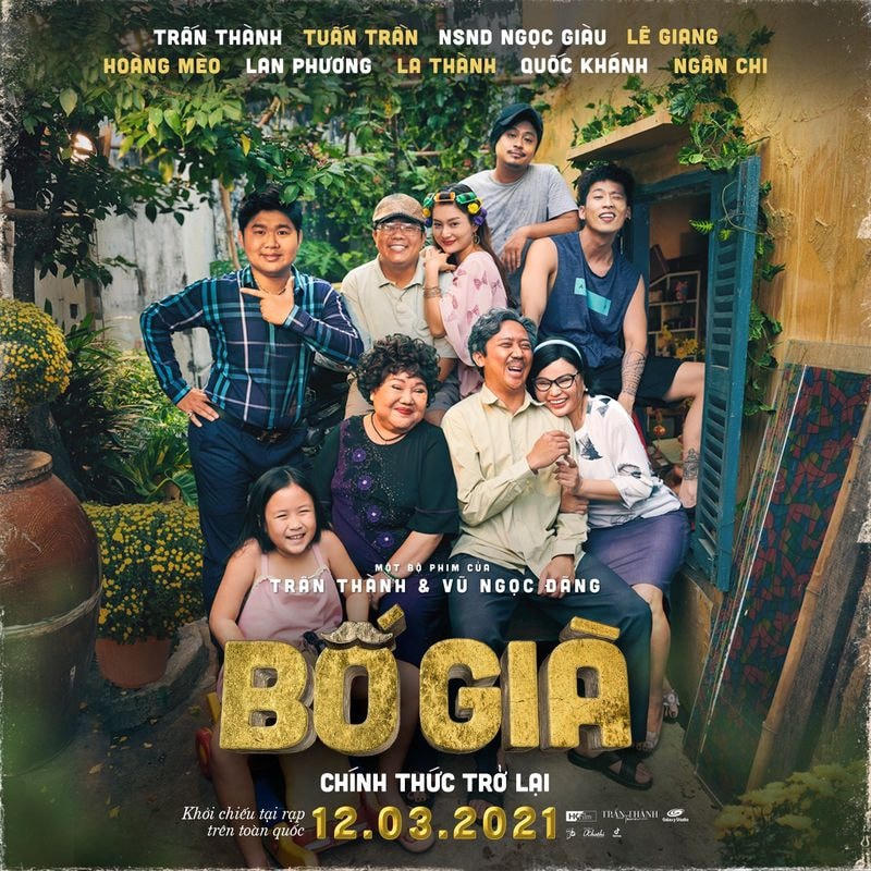 Phim “Bố già” chính thức ra rạp từ 12/3.