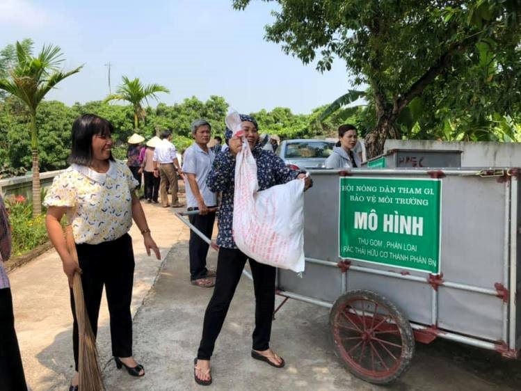 Mô hình khu dân cư tự quản bảo vệ môi trường của Hưng Yên mang lại nhiều hiệu quả.