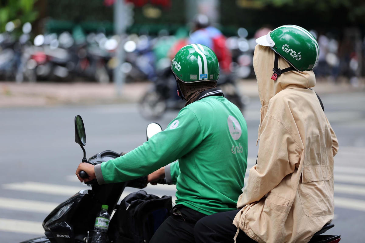 Xe ôm công nghệ chính thức được hoạt động trở lại. Ảnh minh họa.