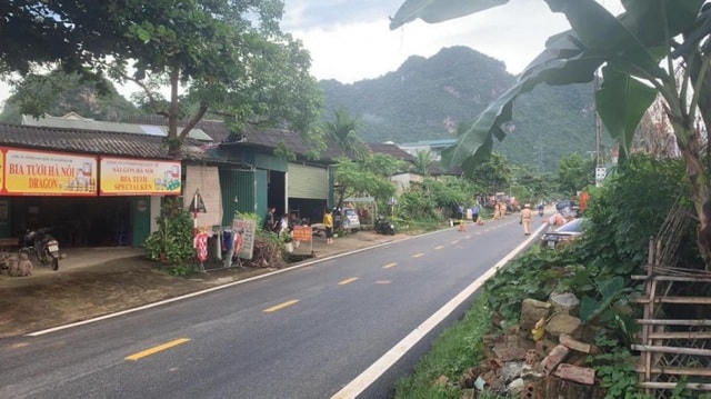 Hiện trường sự việc.  (Ảnh: CTV).