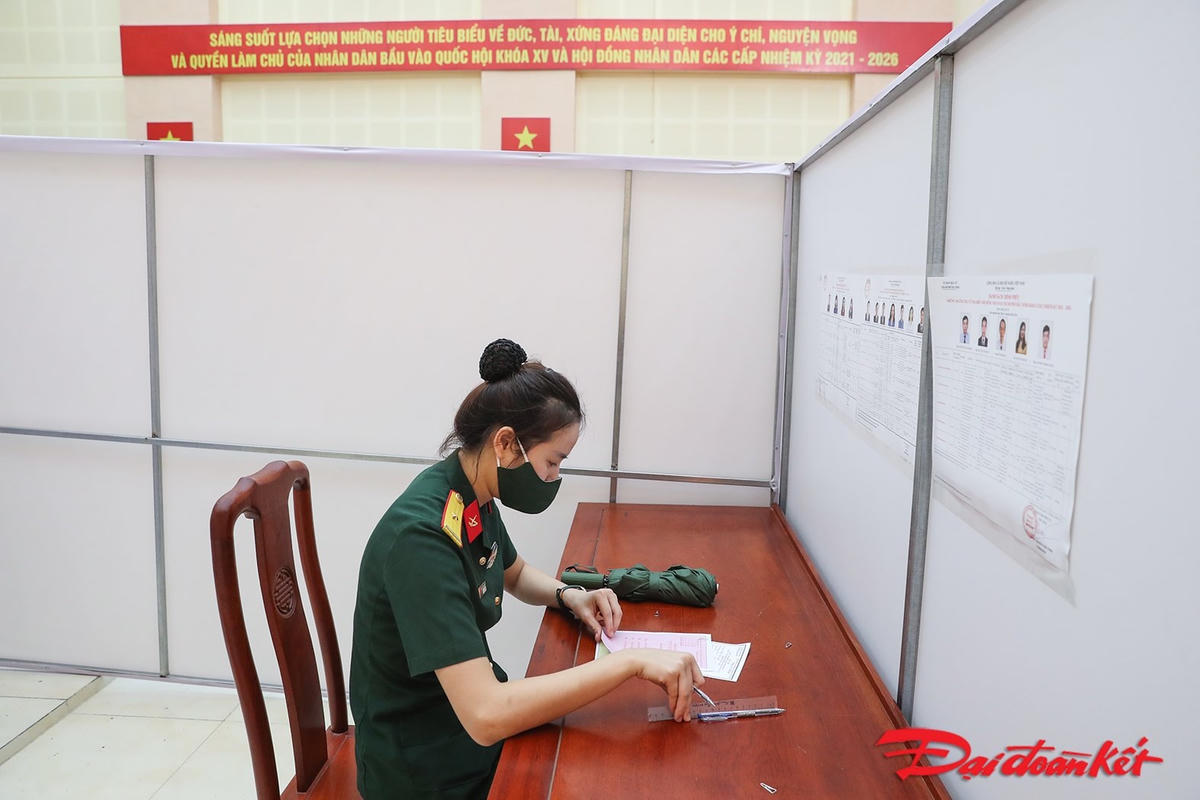 [ẢNH] Bắc Ninh tiến hành bầu cử sớm với hơn 3.200 cử tri 