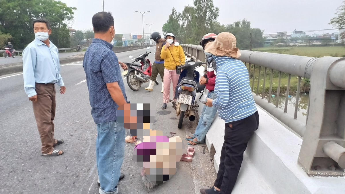 Nơi xảy ra vụ tai nạn.