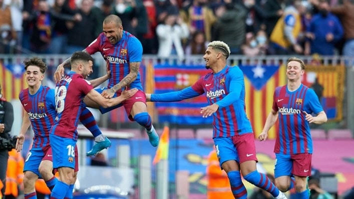Barcelona ngược dòng thắng đậm Atletico. (Nguồn: Getty Images).