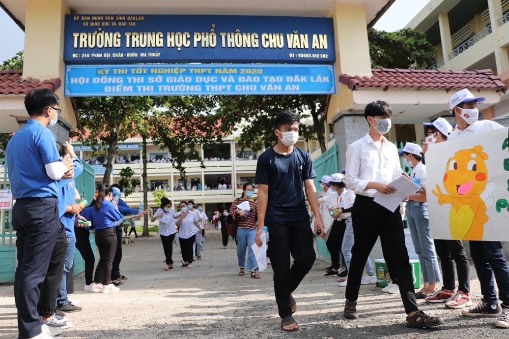 Điểm thi trường THPT Chu Văn An, TP Buôn Ma Thuột.