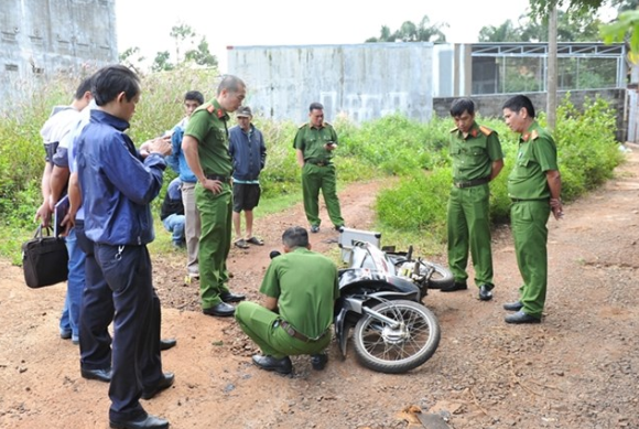 Hiện trường vụ việc.