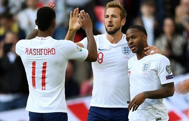 Nhiều ngôi sao góp mặt trong thành phần tuyển Anh dự EURO 2020. (Nguồn: Reuters).