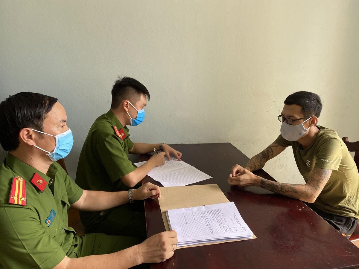 Đối tượng Trương Văn Hải.