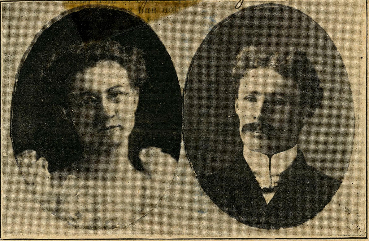Hai nhà truyền giáo Effie và Rev. Richard H. Sidebotham. Ảnh: Korea Times.
