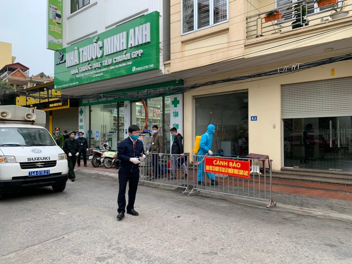 [Ảnh] TP Hạ Long ra quân xử lý vi phạm quy định phòng chống dịch Covid-19