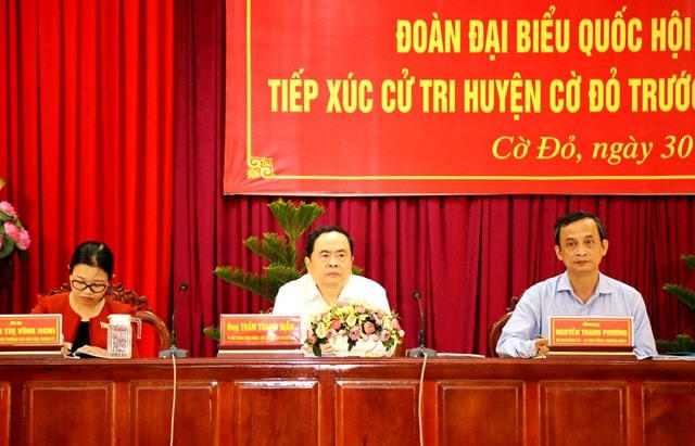 BẢN TIN MẶT TRẬN: Chủ tịch Trần Thanh Mẫn tiếp xúc cử tri Cần Thơ