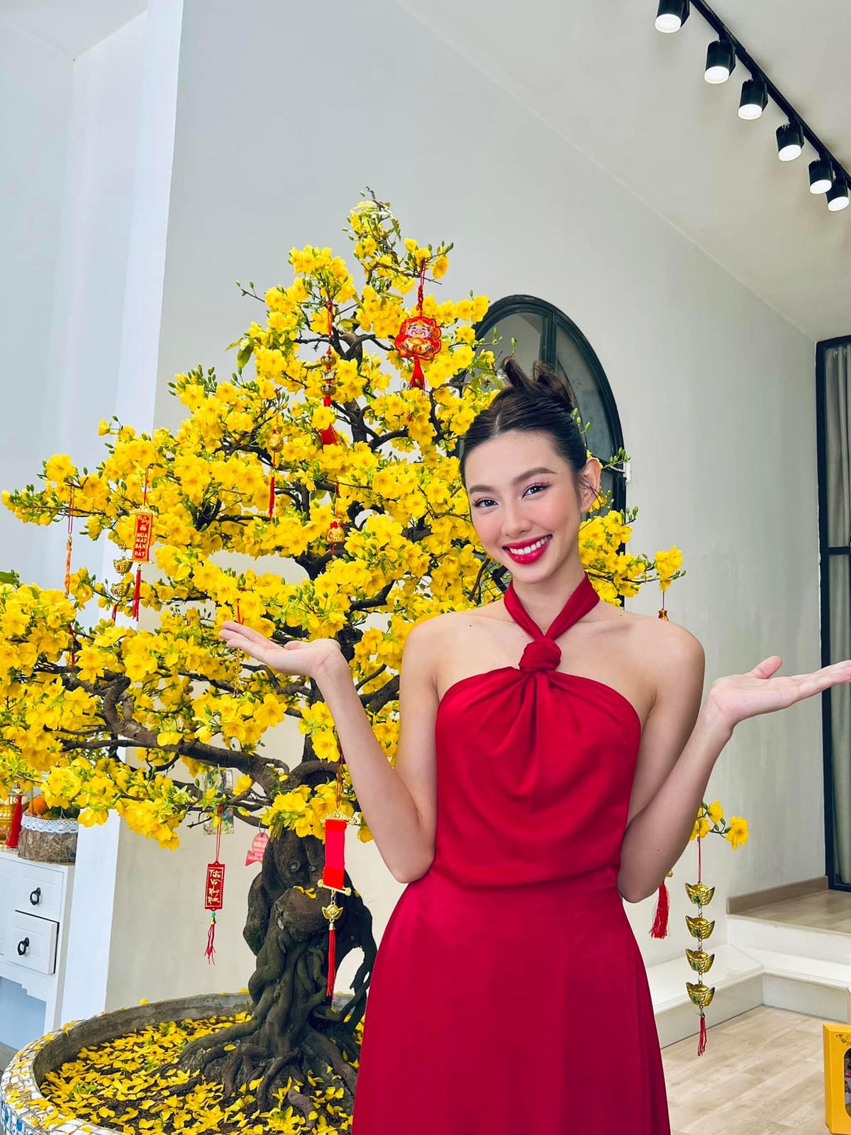 Sau Tết Nguyên Đán, Thùy Tiên sẽ có thêm một thời gian ngắn để nghỉ ngơi trước khi quay trở lại Thái Lan để thực hiện các nghĩa vụ của mình.Vào tháng 3 tới đây, Thùy Tiên sẽ có chuyến công tác tại các nước Mỹ Latinh cùng với ban tổ chức Miss Grand International.