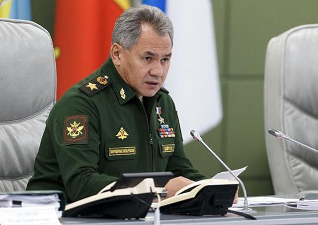 Bộ trưởng Quốc phòng Nga Sergei Shoigu (Ảnh: TASS)..