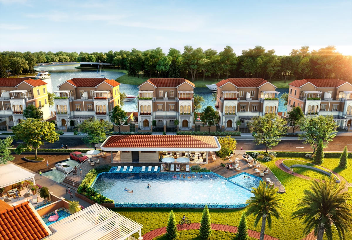 Nhịp sống giao hòa giữa con người và thiên nhiên tại Aqua City
