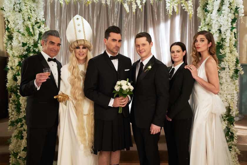 Dàn diễn viên của "Schitt's Creek."  