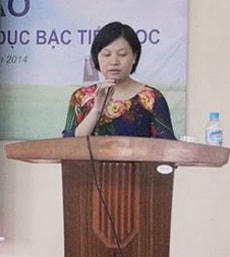 Cô giáo Nguyễn Hồng Thúy.