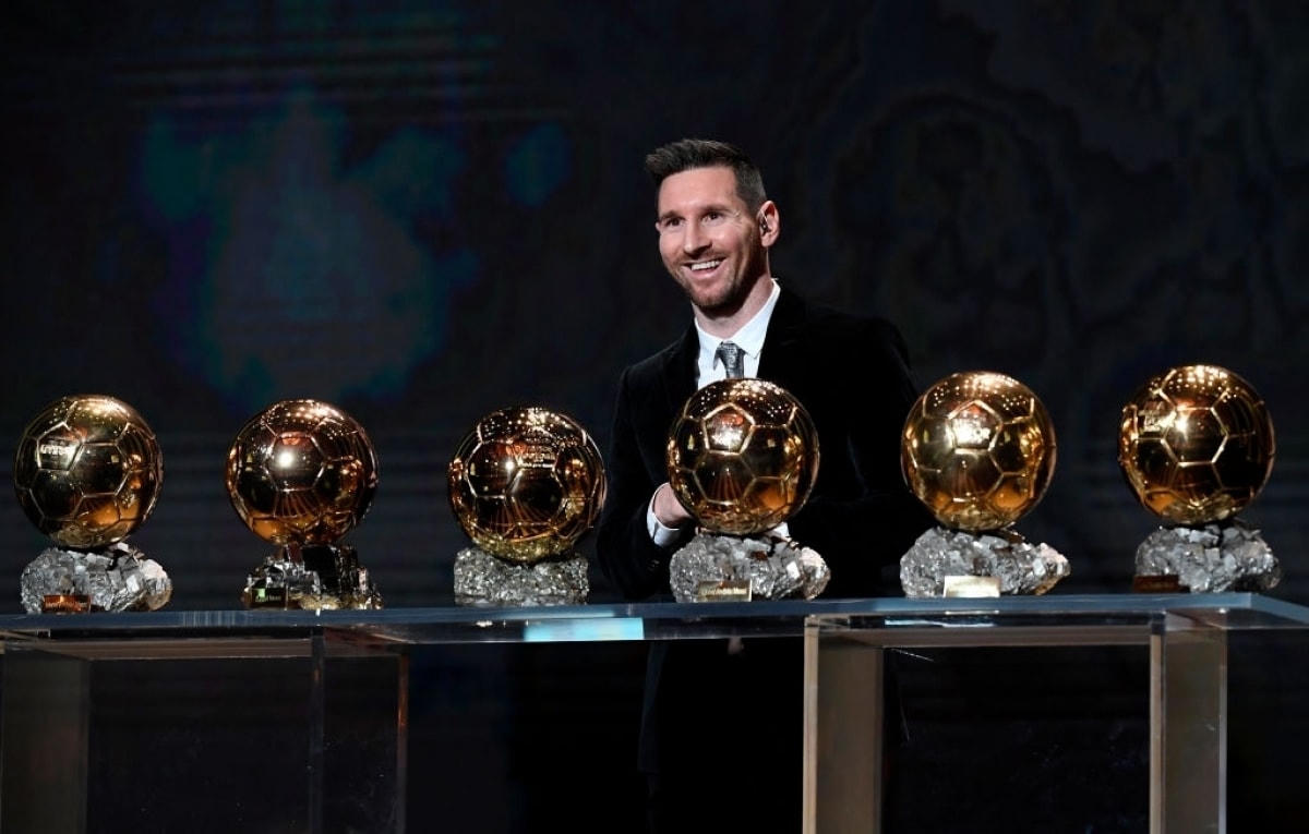   Messi là chủ nhân của danh hiệu Quả bóng Vàng gần nhất vào năm 2019. Ảnh: Getty.