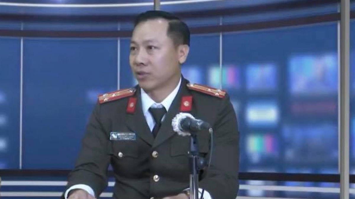 Thượng tá Nguyễn Đình Đỗ Thi, Phó Trưởng phòng Tham mưu, Cục An ninh mạng và phòng chống tội phạm sử dụng công nghệ cao, Bộ Công An.