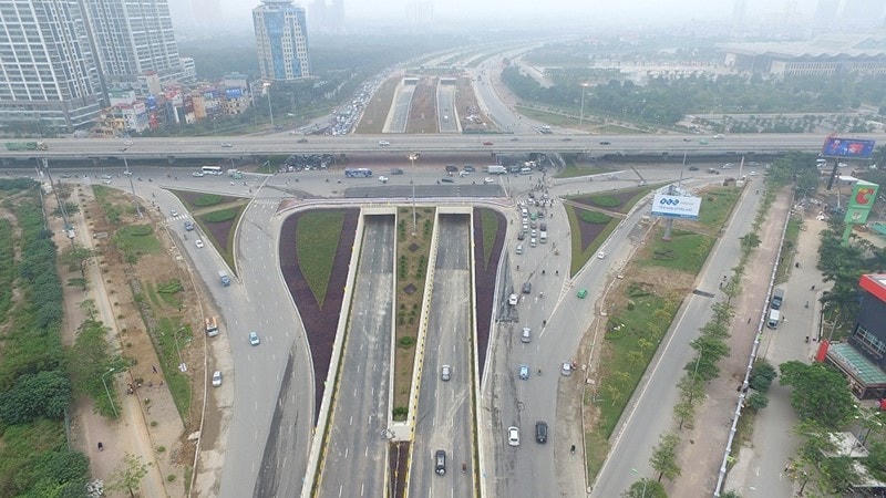 Tuyến đường vành đai 3.5 hoàn thiện sẽ thay đổi diện mạo hạ tầng giao thông, thúc đẩy mạnh mẽ hoạt động vận chuyển, giao thương cho Hoài Đức. 