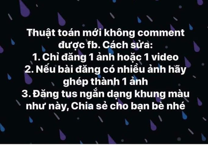 Những người bán hàng online chia sẻ cách đăng bài để không bị khoá tính năng. (Nguồn: Sưu tầm).