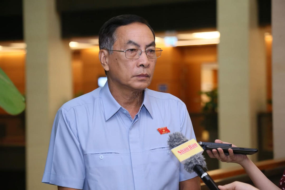 Đại biểu Phạm Văn Hòa. Ảnh: Quang Vinh.