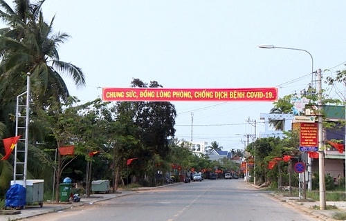 Tuyên truyền phòng, chống dịch Covid-19 trên địa bàn huyện Hoài Nhơn (Bình Định).