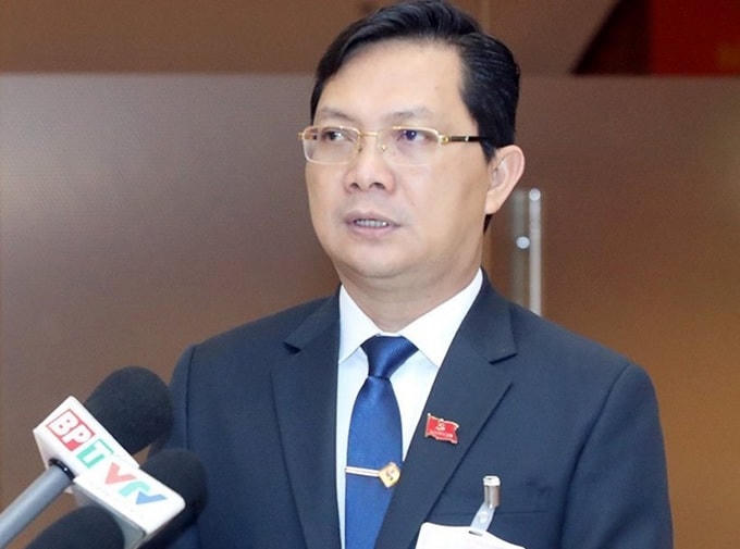 Đại biểu Hà Anh Dũng, Trưởng ban Tuyên giáo Tỉnh ủy Bình Phước.